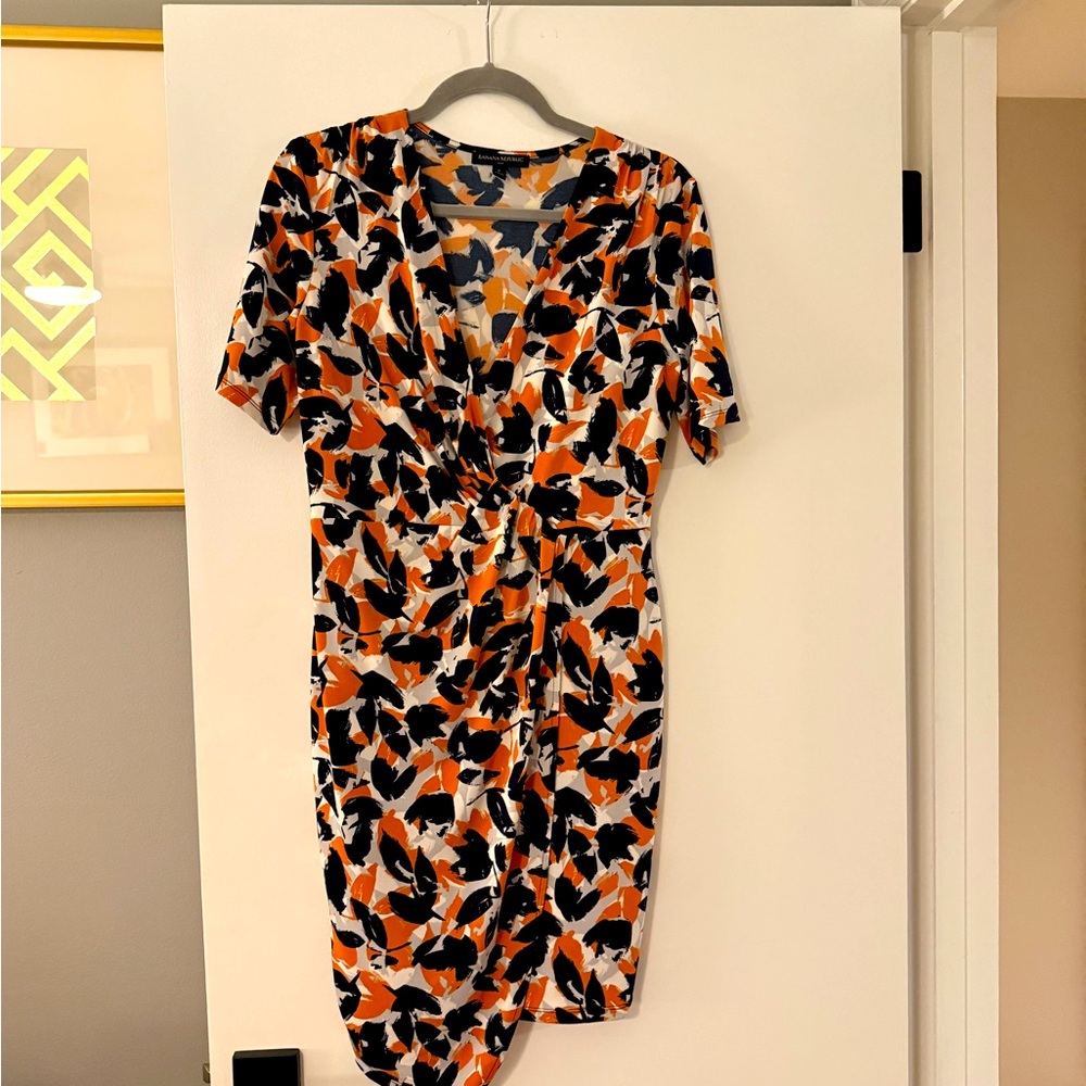 Banana republic dress print small